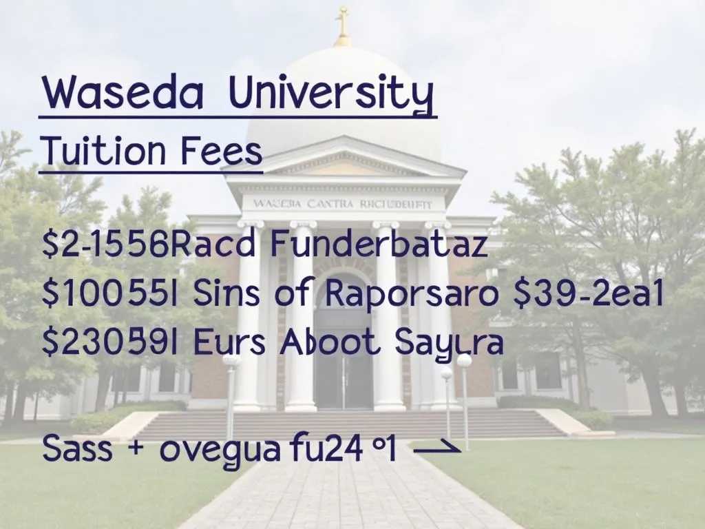 早稲田大学学費